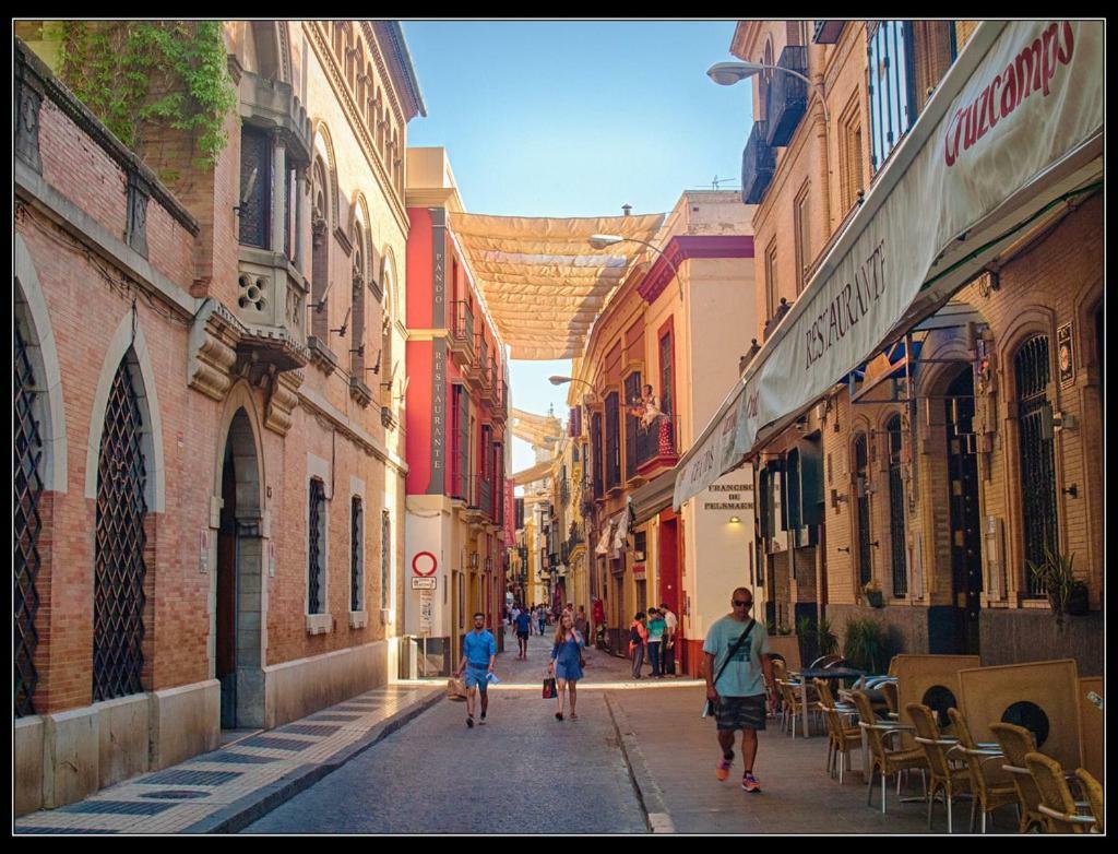 Apartamento Calle Cuna Siviglia Esterno foto